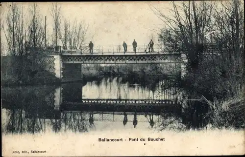 Ak Ballancourt Essonne, Pont du Bouchet