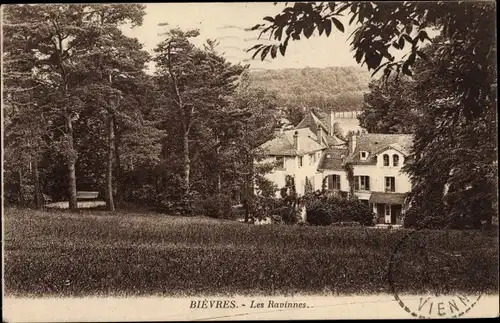 Ak Bièvres Essonnes, Les Ravinnes