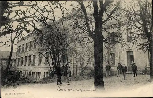 Ak Saint Maixent Deux Sevres, College communal