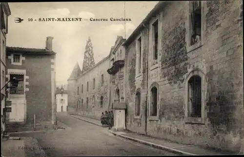 Ak Saint Maixent Deux Sevres, Caserne Canclaux