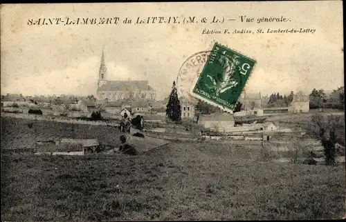 Saint Lambert du Lattay Maine et Loire, Panorama