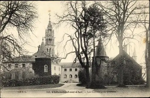 Ak Chateauneuf sur Cher, Les Communs du Chateau