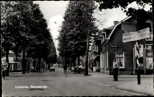 Ak Lunteren Ede Gelderland, Dorpsstraat