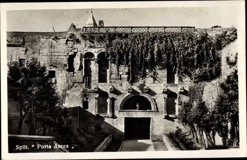 Foto Ak Split Kroatien, Porta Aurea