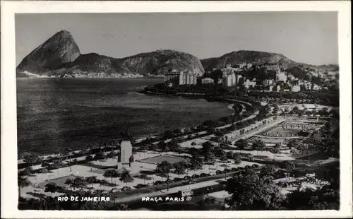 Foto Ak Rio de Janeiro Brasilien, Praca Paris