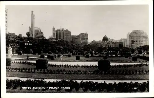 Foto Ak Rio de Janeiro Brasilien, Praca Paris