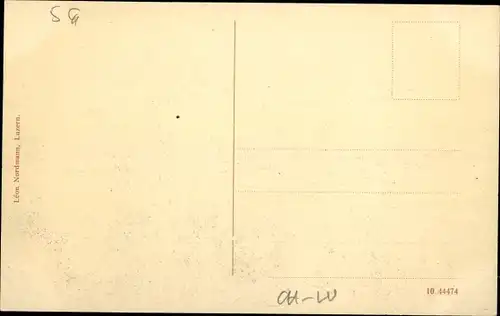 Ak Luzern Stadt Schweiz, Rigi, Kaltbad