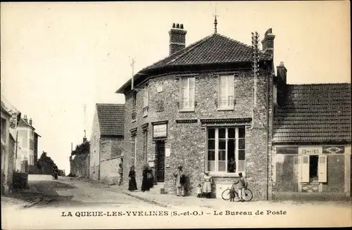 Ak La Queue les Yvelines, Le Bureau de Poste