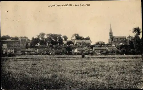 Ak Louppy-sur-Loison Meuse, Vue generale