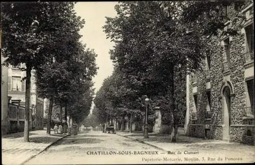 Ak Chatillon Hauts de Seine, Rue de Clamart