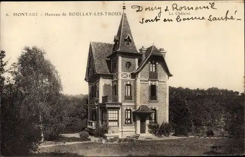 Ak Boullay les Troux Essonne, Le Chateau