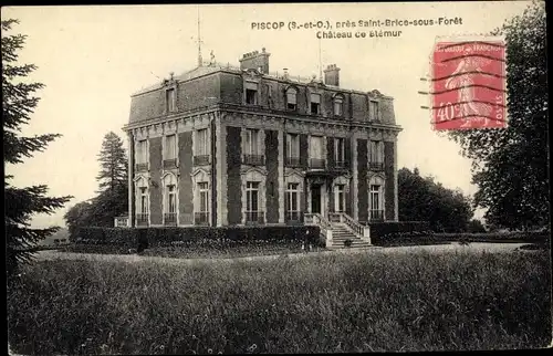 Ak Piscop Val d Oise, Chateau de Blemur