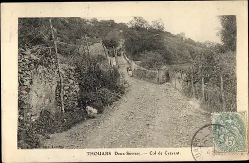 Ak Thouars Deux Sèvres, Col de Crevant