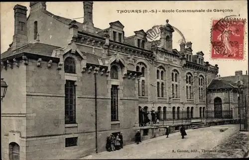 Ak Thouars Deux Sèvres, Ecole Communale de Garcons