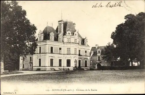Ak Écuillé Maine et Loire, Chateau de la Roche