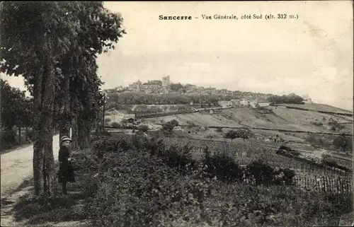 Ak Sancerre Cher, Vue Generale, cote Sud