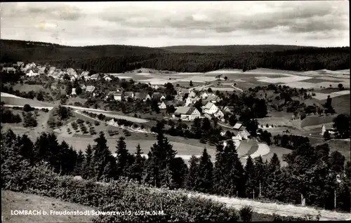 Ak Lombach Loßburg im Kreis Freudenstadt, Gesamtansicht