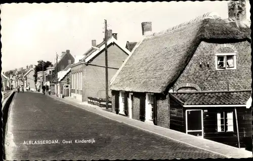 Ak Alblasserdam Südholland, Oost Kinderdijk