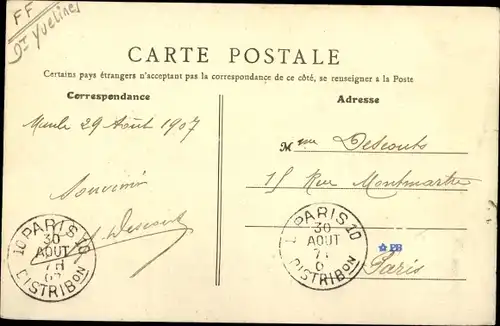 Ak Maule Yvelines, Sur le Pont