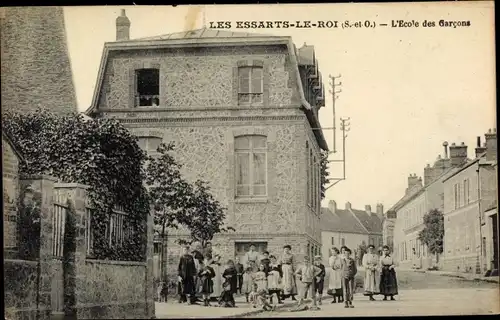 Ak Les Essarts le Roi Yvelines, Ecole des Garcons