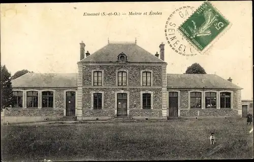 Ak Emance Yvelines, Mairie, Ecoles