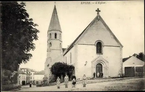 Ak Epone Yvelines, L'Eglise