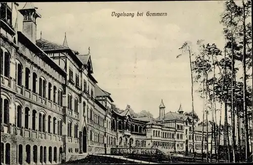 Ak Gommern Sachsen Anhalt, Heilstätte Vogelsang