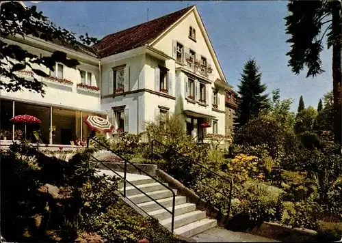 Ak Obersasbach Sasbach Baden Württemberg, Sanatorium Marienheim Erlenbad