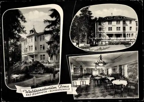 Ak Bad Dürrheim Baden Württemberg, Waldsanatorium Irma