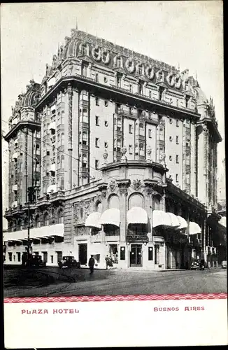 Ak Buenos Aires Argentinien, Plaza Hotel