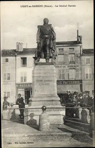 Ak Ligny en Barrois Meuse, Le General Barrois