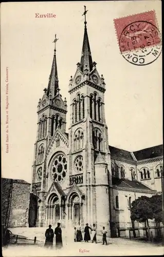 Ak Euville Meuse, Eglise