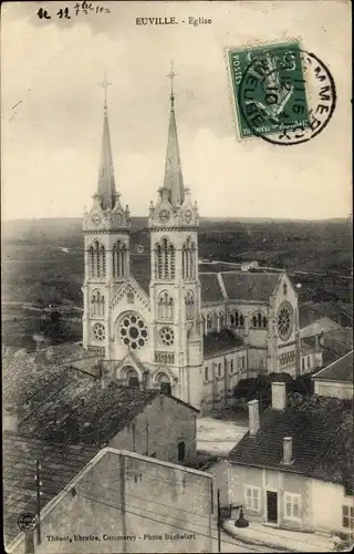 Ak Euville Meuse, Eglise