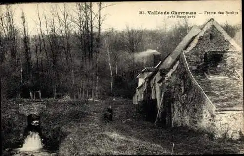 Ak Dampierre Yvelines, Ferme des Roches