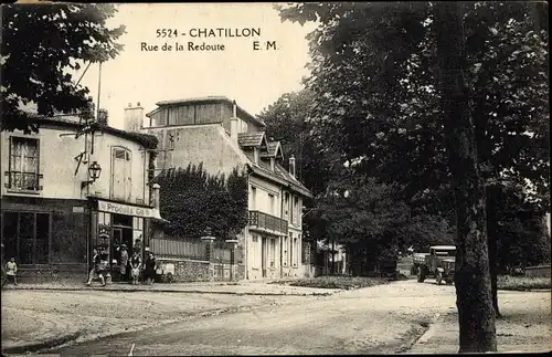 Ak Chatillon Hauts de Seine, Rue de la Redoute