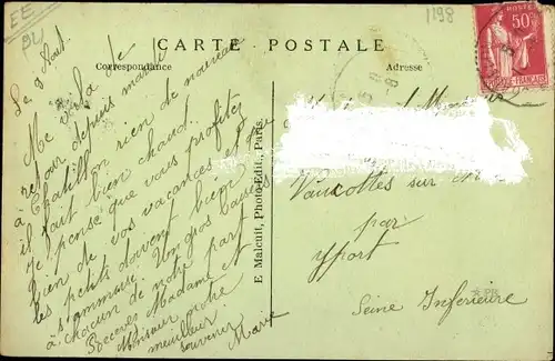 Ak Chatillon Hauts de Seine, Rue de la Redoute