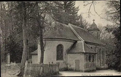 Ak Champlâtreux Seine-Saint-Denis, Eglise