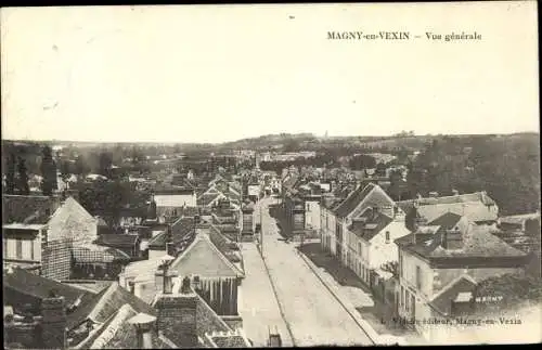 Ak Magny en Vexin Val-d’Oise, Vue generale