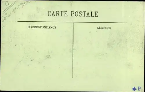 Ak Meaux Seine-et-Marne, Crue de la Marne 26 Janvier 1910, La Promenade des Trinitaires