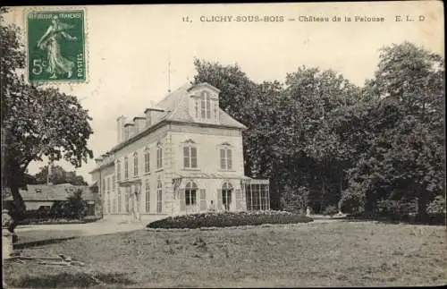 Ak Clichy sous Bois Seine Saint Denis, Chateau de la Pelouse
