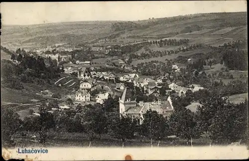 Ak Luhačovice Bad Luhatschowitz Region Zlin, Ort mit Umgebung