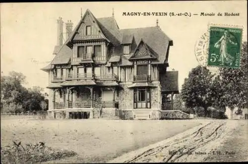 Ak Magny en Vexin Val-d’Oise, Manoir de Hodent