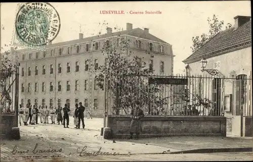 Ak Luneville Meurthe et Moselle, Caserne Stainville