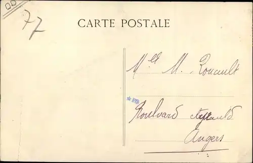 Ak Meaux Seine et Marne, Rue du Cornillon