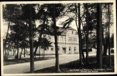 Ak Hermsdorf in Thüringen, Gasthaus zur Kanone