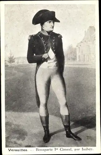 Künstler Ak Isabey, Napoleon Bonaparte, Kaiser Napoleon I.