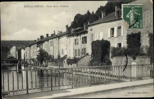 Ak Dun sur Meuse, Pont de la Paillette