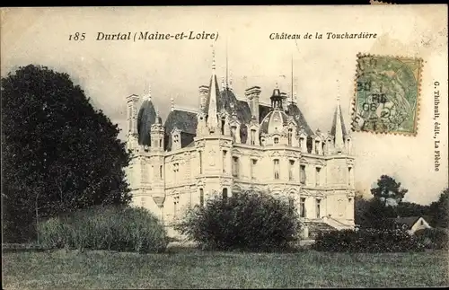 Ak Durtal Maine et Loire, Chateau de la Touchardiere