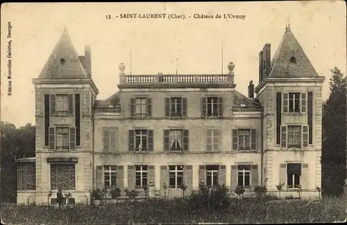 Ak Saint Laurent Cher, Chateau de L'Ormoy