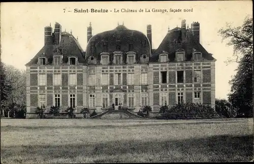 Ak Saint Bouize Cher, Le Chateau de La Grange, facade nord